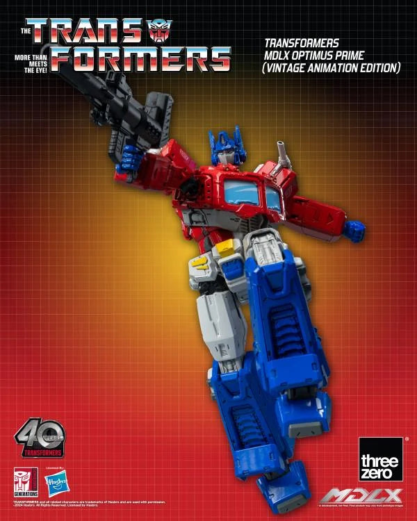 Load image into Gallery viewer, Threezero - Transformers - MDLX Vintage Animated Optimus Prime
