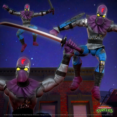 Super 7 - Teenage Mutant Ninja Turtles Ultimates - Foot Soldier (Battle Damaged)