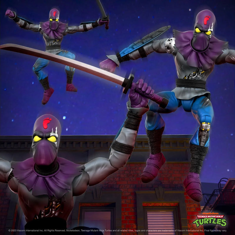 Load image into Gallery viewer, Super 7 - Teenage Mutant Ninja Turtles Ultimates - Foot Soldier (Battle Damaged)
