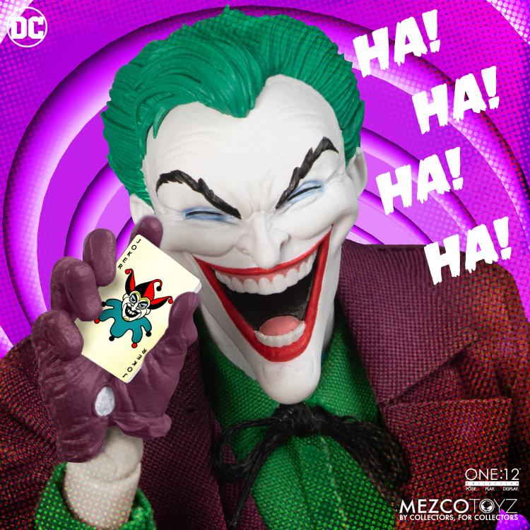 Load image into Gallery viewer, Mezco Toyz - One 12 DC Comics - The Joker (Golden Age Edition)
