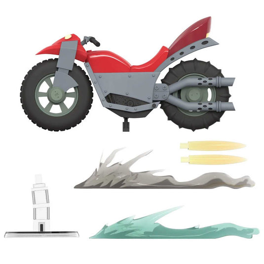 Super 7 - Teenage Mutant Ninja Turtles Ultimates - Shell Cycle Vehicle (2003 Animated Series)