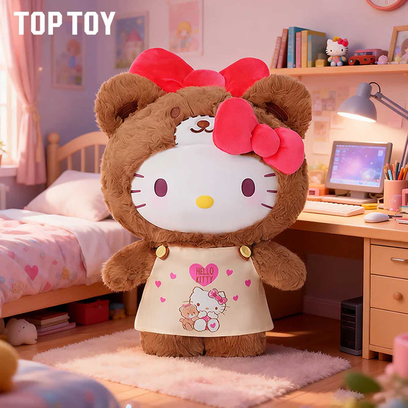 Load image into Gallery viewer, TOPTOY - Hello Kitty Caramel Pajamas Series Plush Figure
