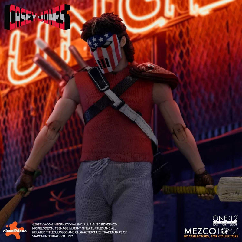 Load image into Gallery viewer, Mezco Toyz - One 12 Teenage Mutant Ninja Turtles - Casey Jones
