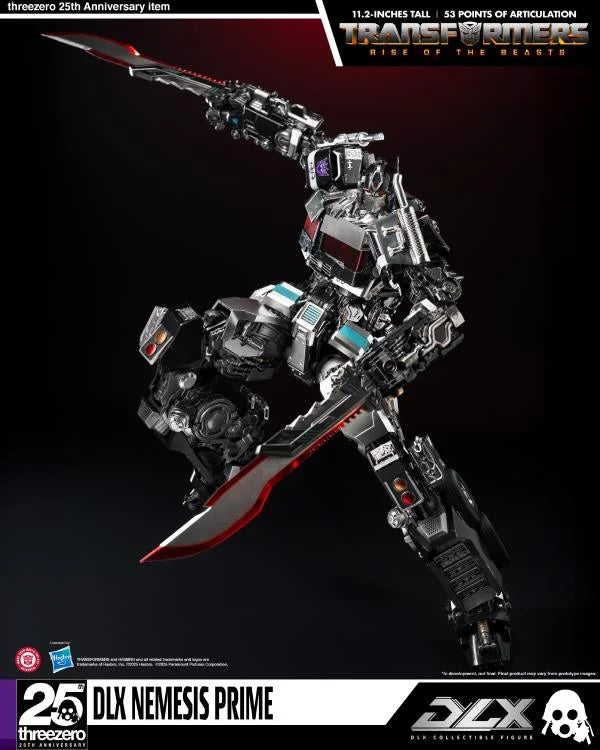Load image into Gallery viewer, Threezero - Transformers - Rise of Beasts - DLX Nemesis Prime Event Exclusive Action Figure
