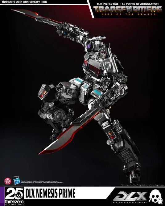 Threezero - Transformers - Rise of Beasts - DLX Nemesis Prime Event Exclusive Action Figure