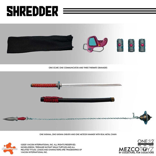 Mezco Toyz - One 12 Teenage Mutant Ninja Turtles - Shredder