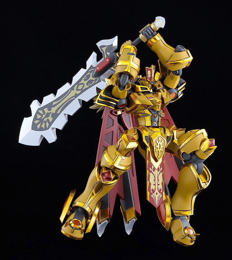 Load image into Gallery viewer, Moderoid - Knight's &amp; Magic - Goldleo (Royal Metallic Version)
