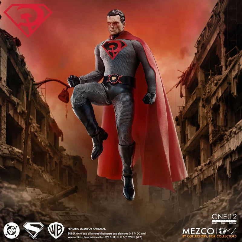 Load image into Gallery viewer, Mezco Toyz - One 12 Superman: Red Son - Superman
