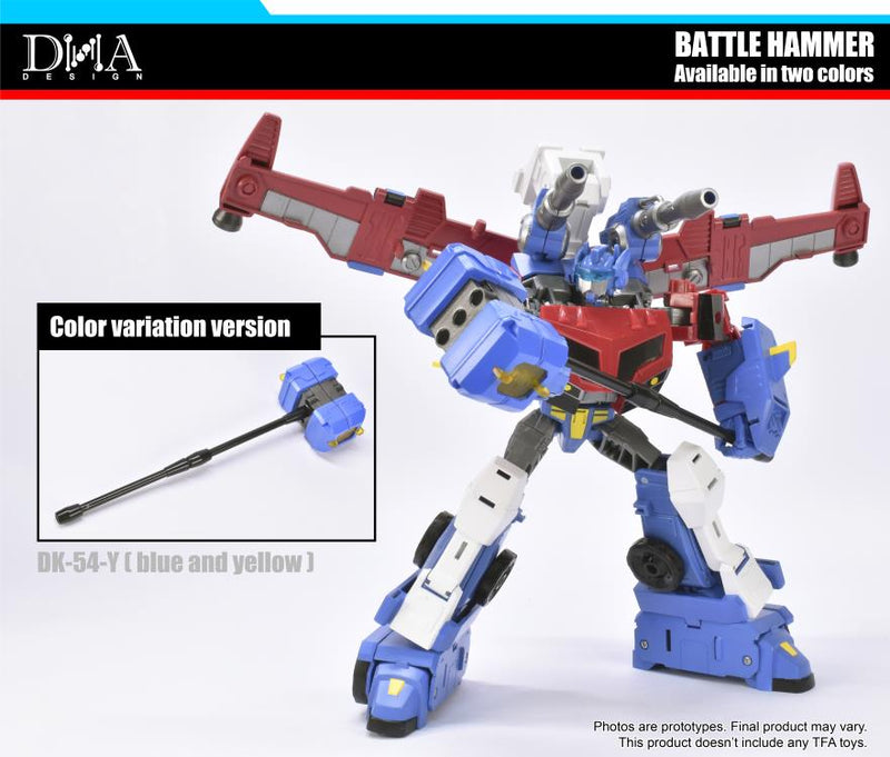 Load image into Gallery viewer, DNA Design - DK-54 Battle Hammer (Blue and Yellow)
