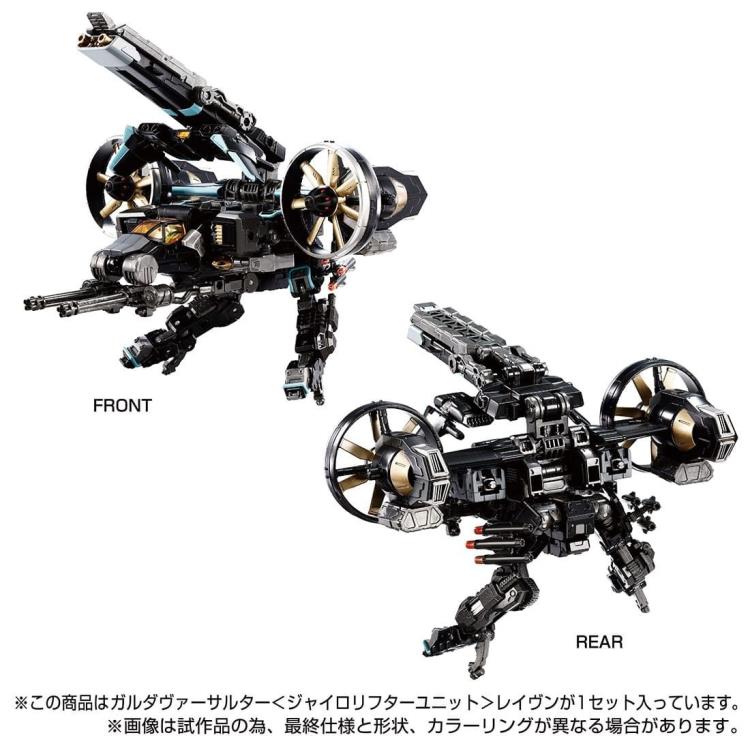 Load image into Gallery viewer, Diaclone Reboot - Tactical Mover - Garuda Versaulter (Gyrolifter Unit Raven)
