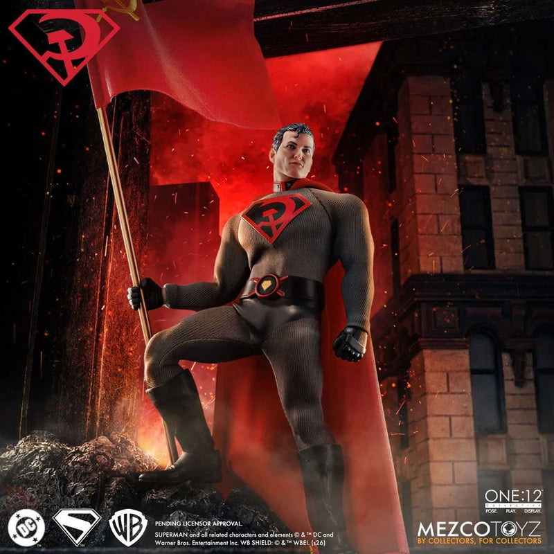 Load image into Gallery viewer, Mezco Toyz - One 12 Superman: Red Son - Superman
