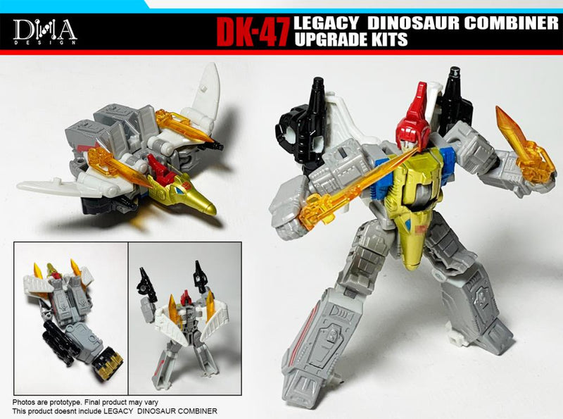 Load image into Gallery viewer, DNA Design - DK-47 Legacy Dinosaur Combiner Upgrade Kit
