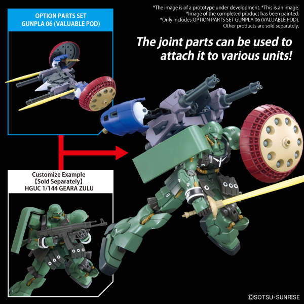 Load image into Gallery viewer, Bandai - Gundam Option Parts - Gunpla 06 (Valuable Pod)
