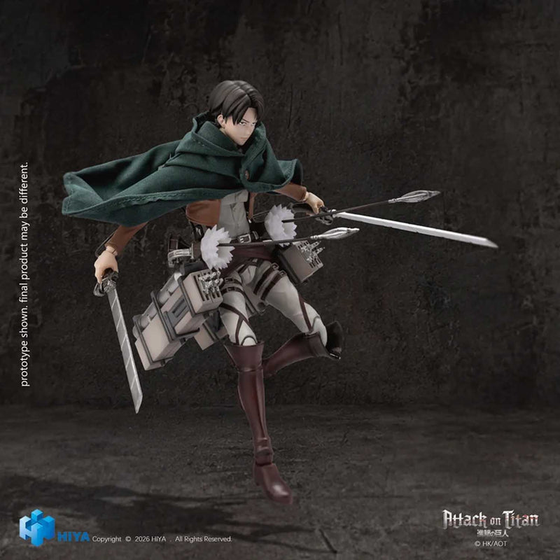 Load image into Gallery viewer, Hiya Toys - Exquisite Basic Series: Attack on Titan - Levi Ackerman
