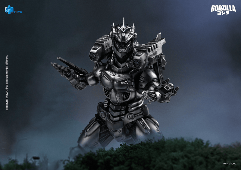 Load image into Gallery viewer, Hiya Toys - Exquisite Basic Series: Godzilla Tokyo S.O.S. (2019) - Mechagodzilla (Heavy Arms / High Mobility Version)
