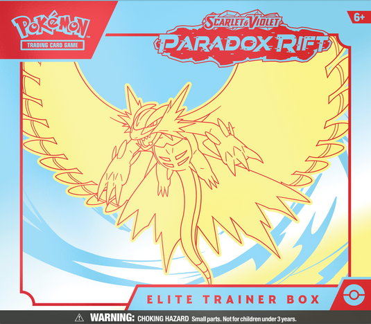 Pokemon TCG - Scarlet & Violet: Paradox Rift - Elite Trainer Box (Roaring Moon)