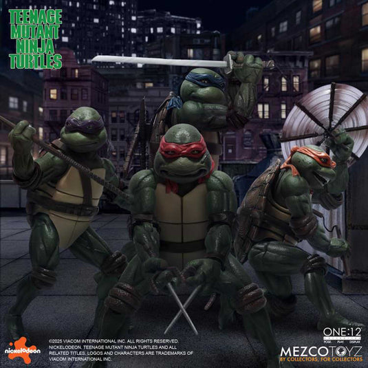 Mezco Toyz - One 12 Teenage Mutant Ninja Turtles (1990) Deluxe Box Set