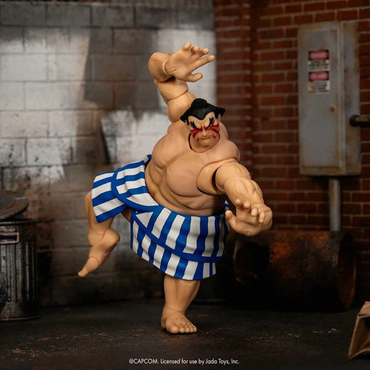 Jada Toys - Ultra Street Fighter II The Final Challengers - E. Honda 1/12 Scale