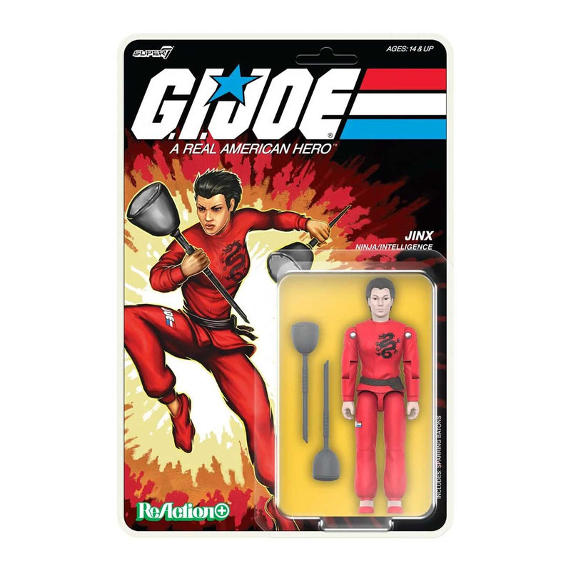 Load image into Gallery viewer, Super 7 - Reaction+ (O-Ring Figure) G.I. Joe - Jinx (Movie Collection)
