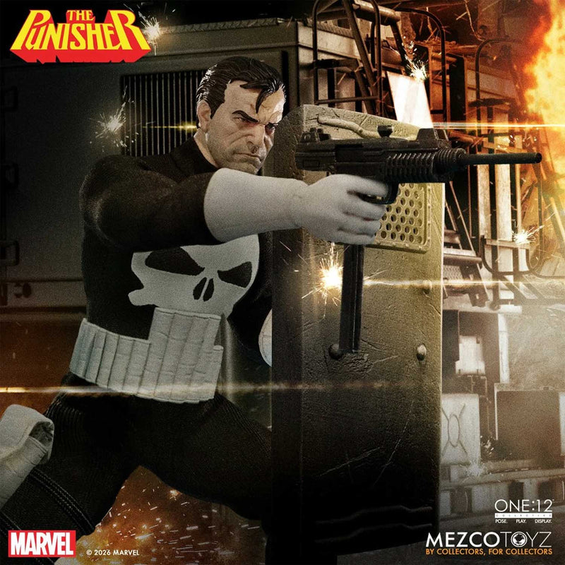 Load image into Gallery viewer, Mezco Toyz - One 12 Marvel Comics - The Punisher
