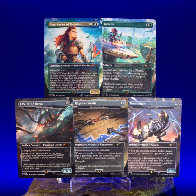 Load image into Gallery viewer, MTG - The PlayStation Super Drop - Secret Lair X Horizon Zero Dawn: Huntress and the Machines
