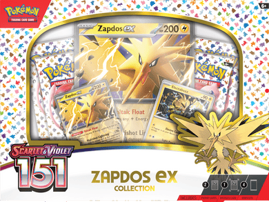 Pokemon TCG - Scarlet & Violet: 151 Zapdos EX Collection