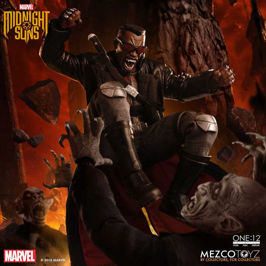Mezco Toyz - One 12 Marvel's Midnight Suns - Blade