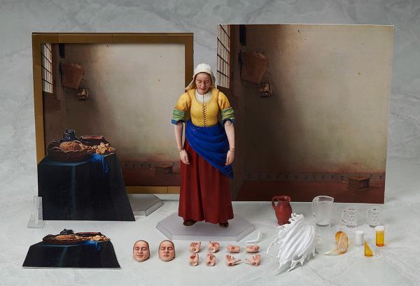 Load image into Gallery viewer, FREEing - The Table Museum Figma - SP-165 The Milkmaid by Vermeer
