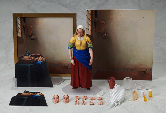 FREEing - The Table Museum Figma - SP-165 The Milkmaid by Vermeer