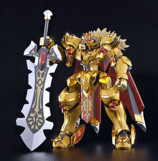 Moderoid - Knight's & Magic - Goldleo (Royal Metallic Version)