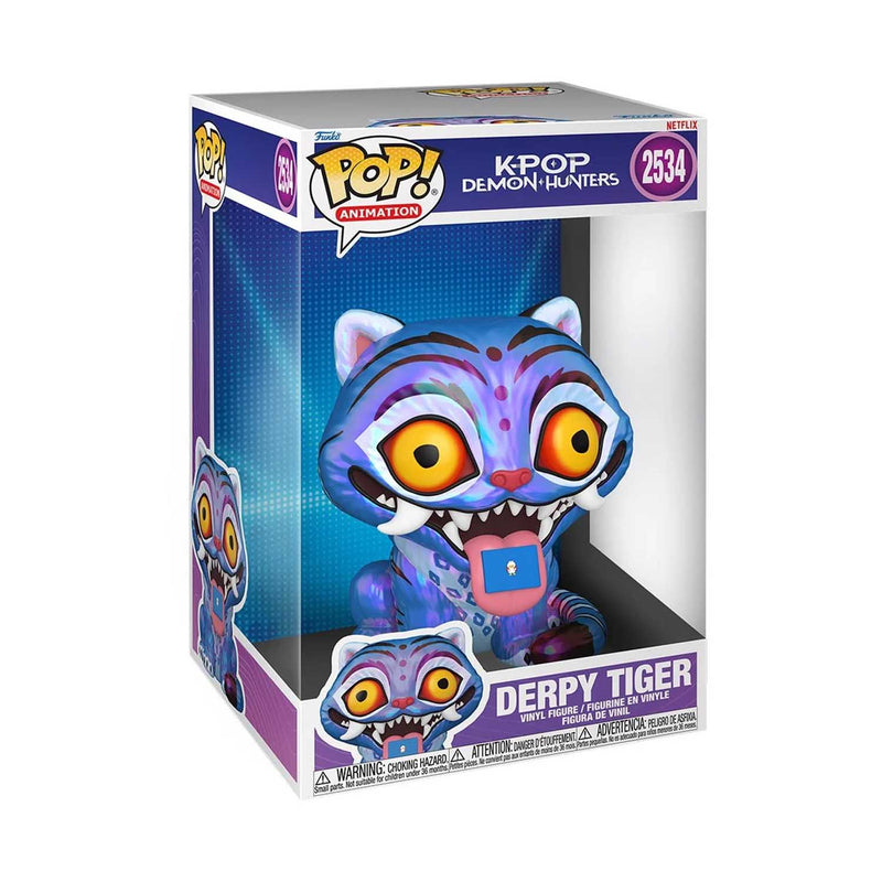 Load image into Gallery viewer, POP! Animation - KPop Demon Hunters - Jumbo Derpy Tiger

