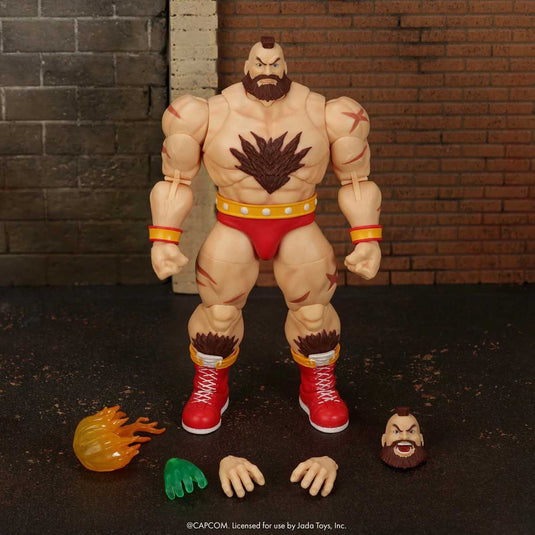 Jada Toys - Ultra Street Fighter II The Final Challengers - Zangief 1/12 Scale
