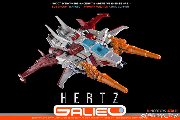 Load image into Gallery viewer, BingoToys - Galileo Combiner - BT06-01 Hertz
