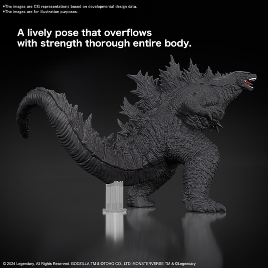 Bandai Godzilla X Kong The New Empire 2024 Godzilla