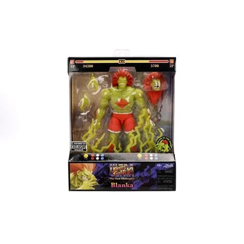 Jada Toys - Ultra Street Fighter II The Final Challengers - Blanka Glow-in-the-Dark 1/12 Scale (EE Exclusive)