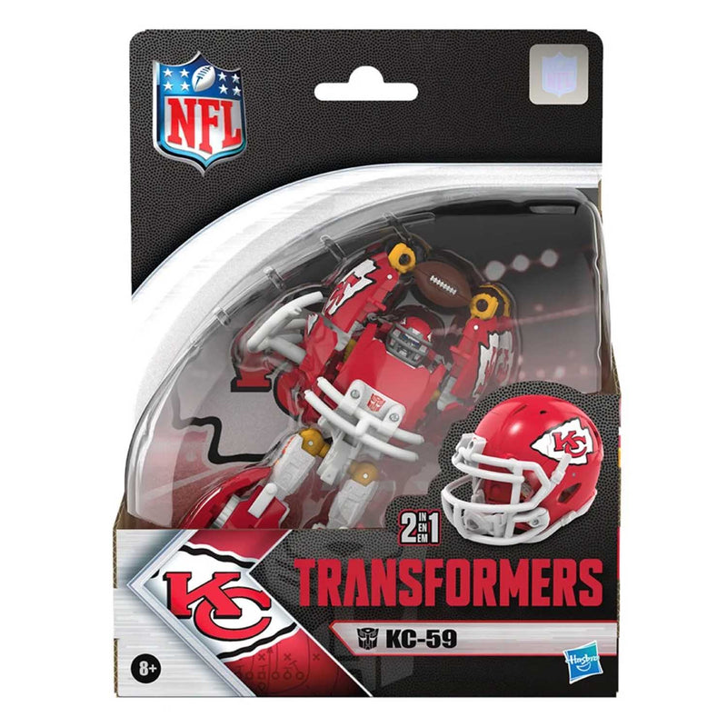 Load image into Gallery viewer, Transformers Collaborative - NFL x Transformers Kansas City Chiefs KC-59
