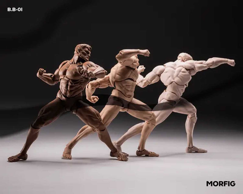 Load image into Gallery viewer, INART - Morfig 1/12 Scale Blank Body - Male Body (Version 2)
