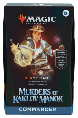MTG - Murders At Karlov Manor - Commander Deck - Blame Game