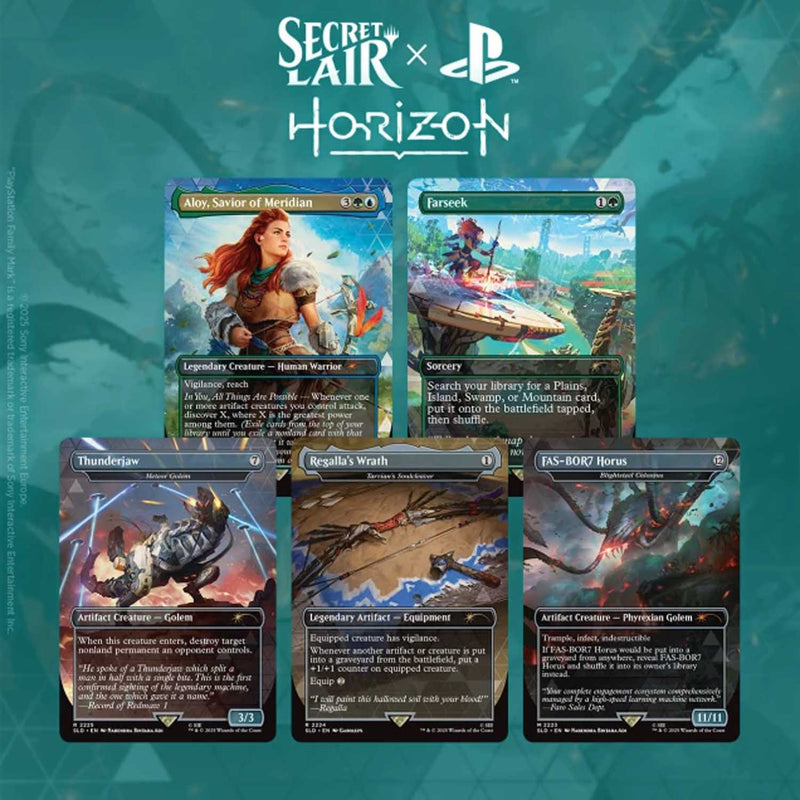Load image into Gallery viewer, MTG - The PlayStation Super Drop - Secret Lair X Horizon Zero Dawn: Huntress and the Machines
