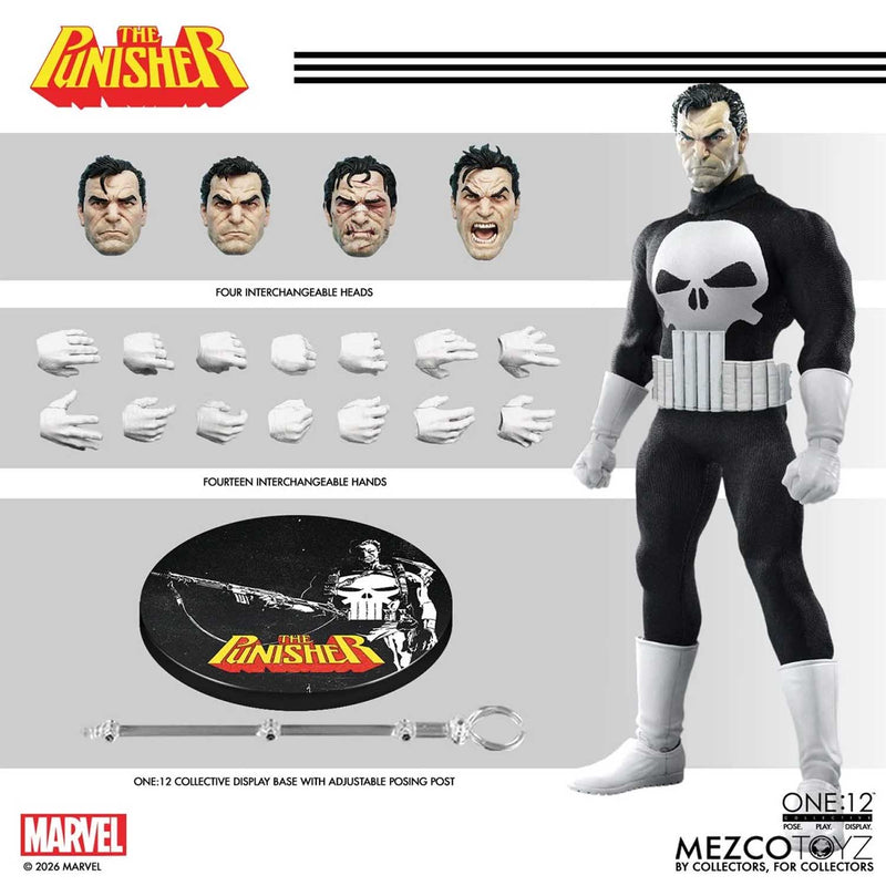 Load image into Gallery viewer, Mezco Toyz - One 12 Marvel Comics - The Punisher
