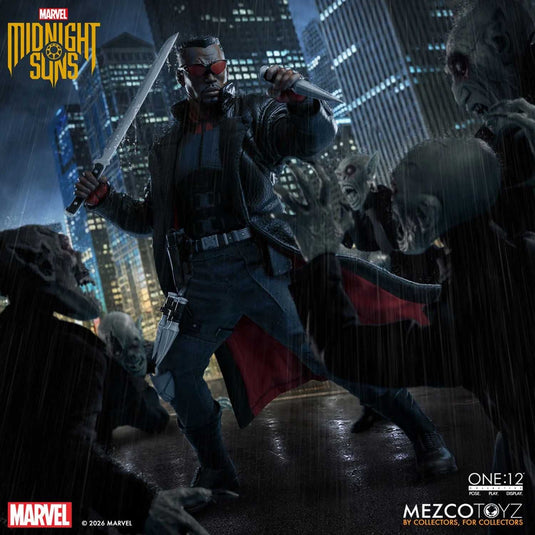 Mezco Toyz - One 12 Marvel's Midnight Suns - Blade
