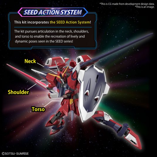 High Grade Gundam SEED Freedom 1/144 - Immortal Justice Gundam