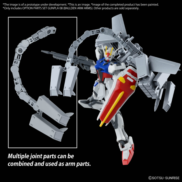 Load image into Gallery viewer, Bandai - Gundam Option Parts - Gunpla 08 (Ballden Arm Arms)
