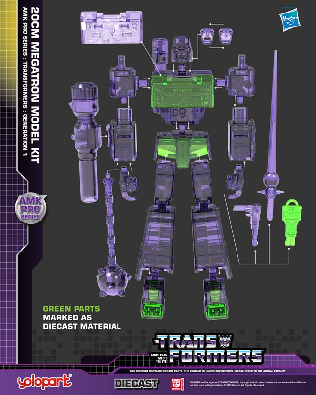 Load image into Gallery viewer, Yolopark - Transformers Advanced Model Kit Pro - Megatron
