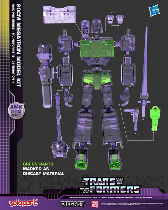 Yolopark - Transformers Advanced Model Kit Pro - Megatron