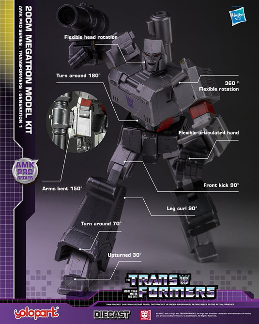 Yolopark - Transformers Advanced Model Kit Pro - Megatron