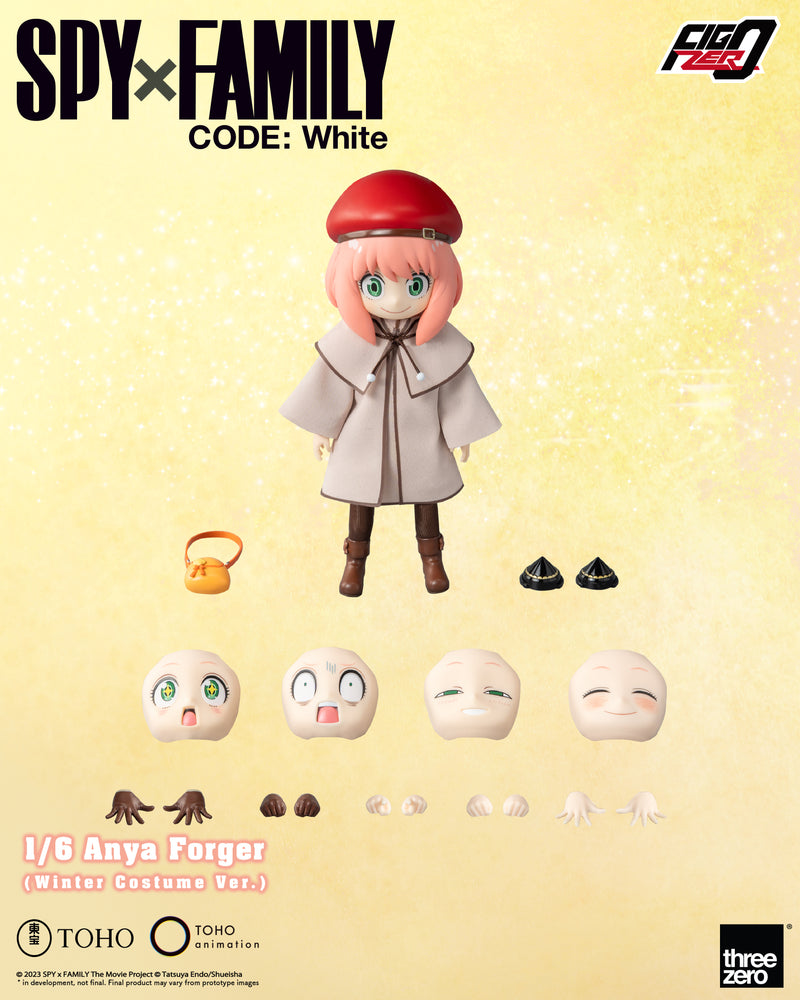 Load image into Gallery viewer, Threezero - FigZero Spy X Family Code White - Anya Forger (Winter Costume Ver.)
