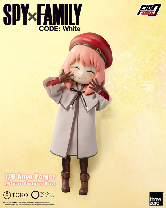 Threezero - FigZero Spy X Family Code White - Anya Forger (Winter Costume Ver.)