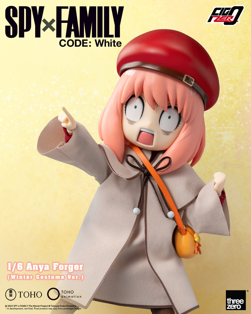 Load image into Gallery viewer, Threezero - FigZero Spy X Family Code White - Anya Forger (Winter Costume Ver.)
