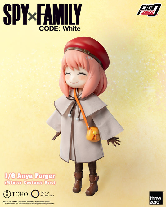 Threezero - FigZero Spy X Family Code White - Anya Forger (Winter Costume Ver.)